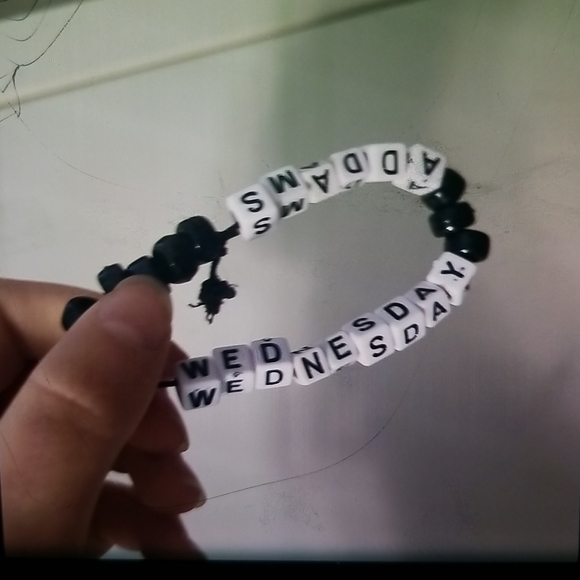 Wednesday addams bracelet - Picture 3 of 3